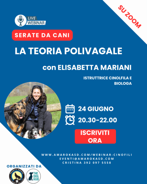 teoria polivagale con Elisabetta Mariani - DOPOCENA CINOFILI
